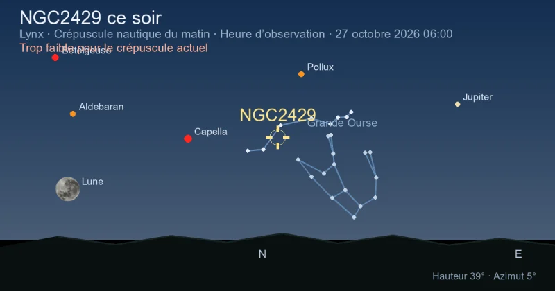 NGC2429 ce soir