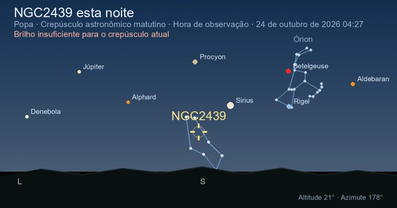 NGC2439 esta noite