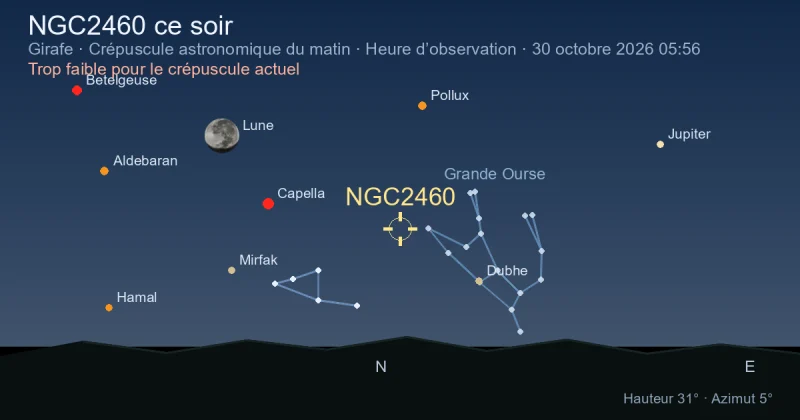 NGC2460 ce soir