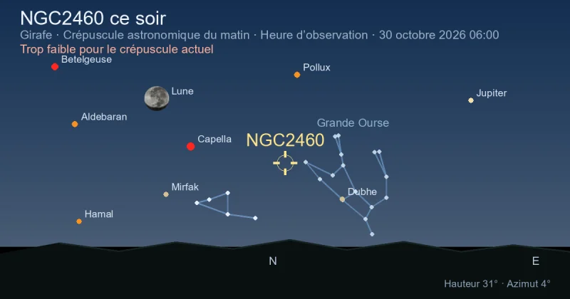 NGC2460 ce soir