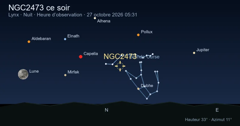NGC2473 ce soir