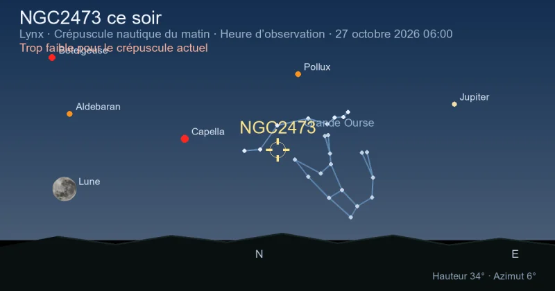 NGC2473 ce soir