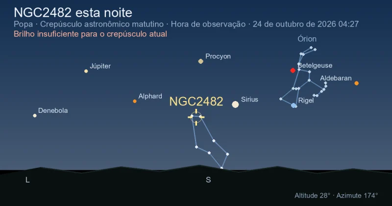NGC2482 esta noite