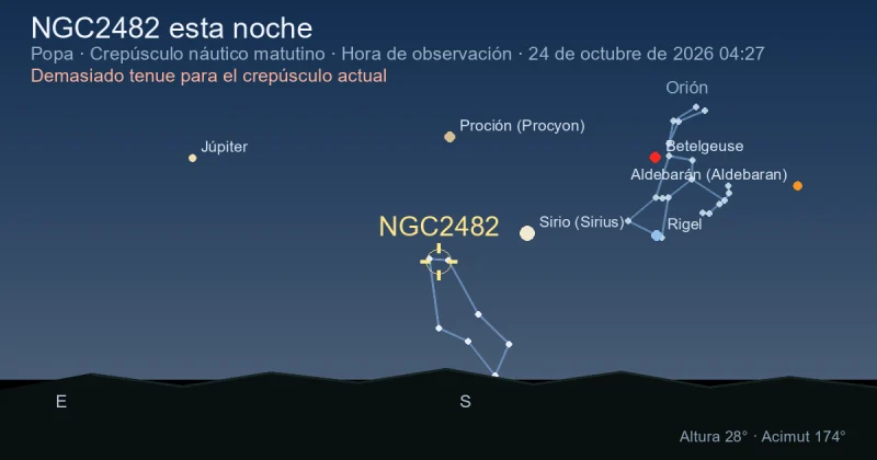 NGC2482 esta noche