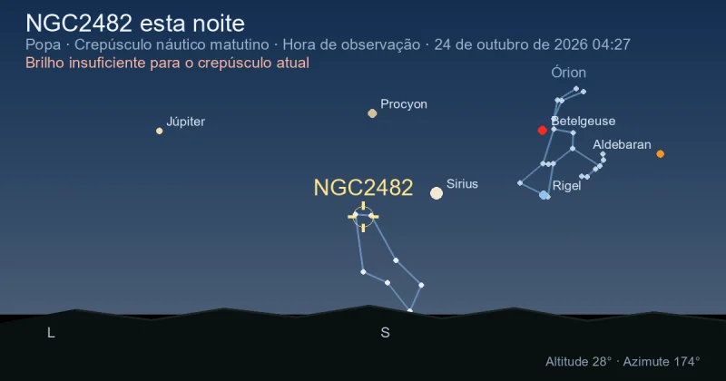 NGC2482 esta noite