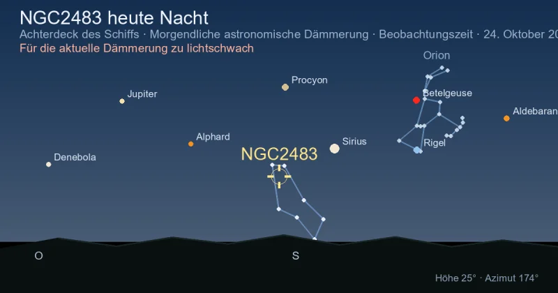 NGC2483 heute Nacht