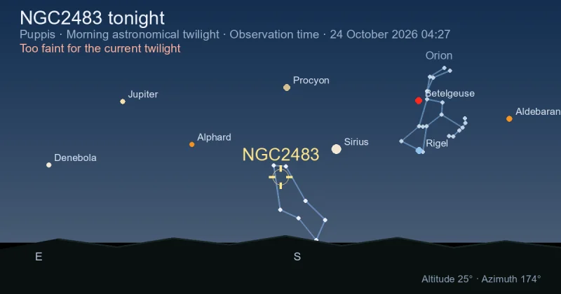 NGC2483 tonight