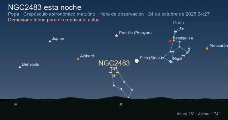 NGC2483 esta noche