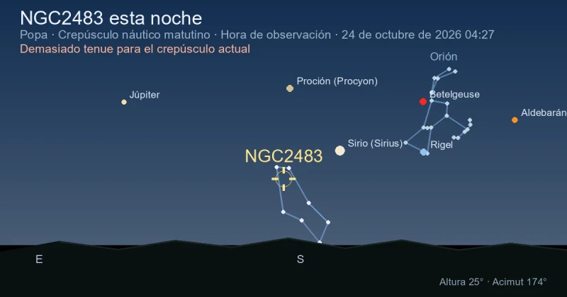NGC2483 esta noche