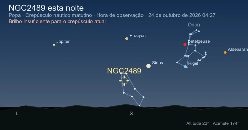 NGC2489 esta noite