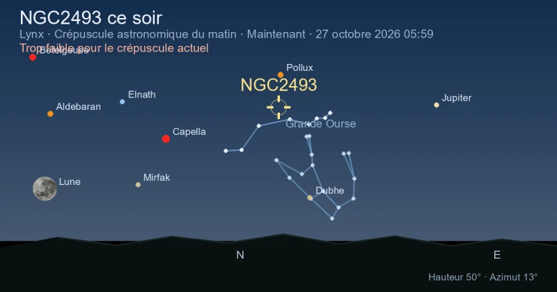 NGC2493 ce soir