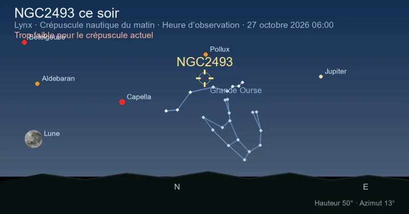 NGC2493 ce soir