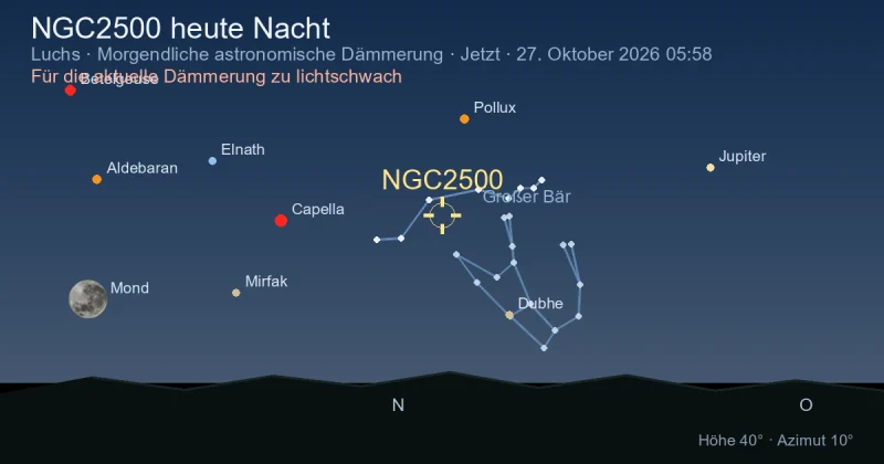 NGC2500 heute Nacht