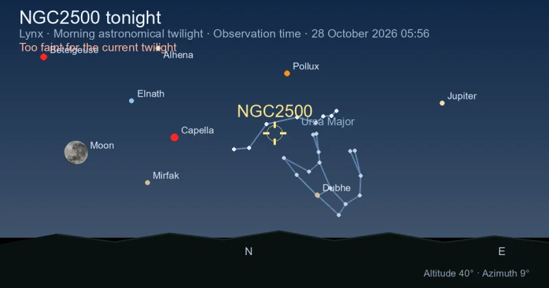 NGC2500 tonight