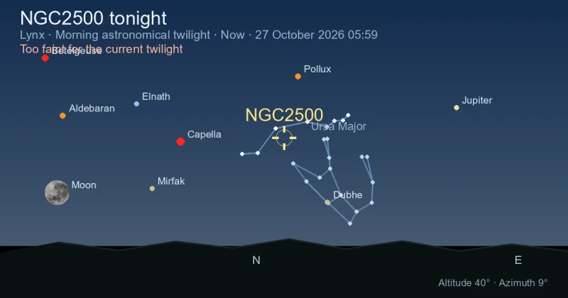 NGC2500 tonight
