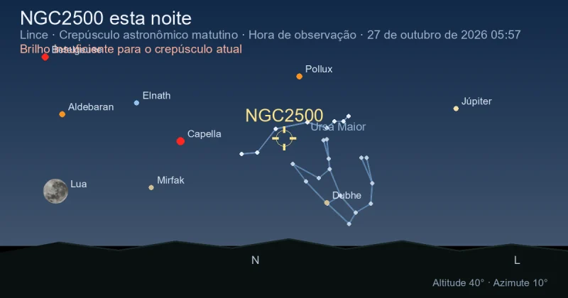 NGC2500 esta noite
