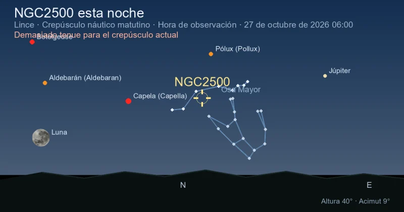 NGC2500 esta noche