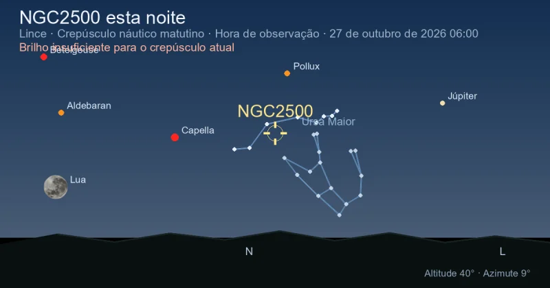 NGC2500 esta noite