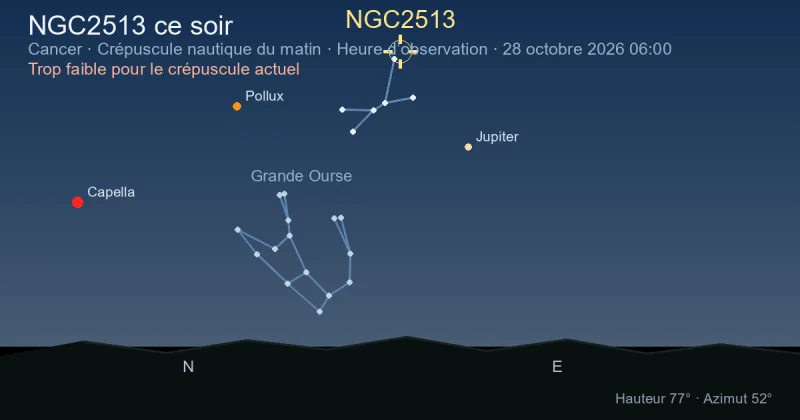 NGC2513 ce soir
