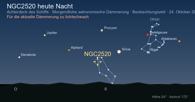 NGC2520 heute Nacht
