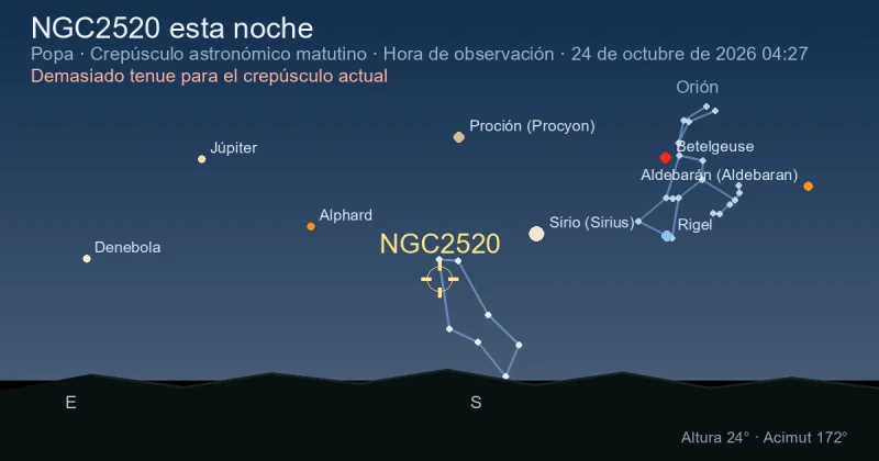 NGC2520 esta noche