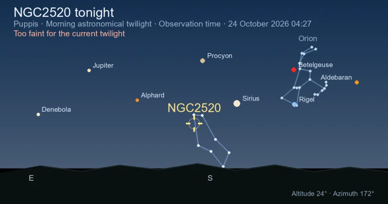 NGC2520 tonight