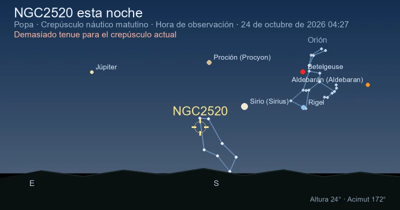 NGC2520 esta noche