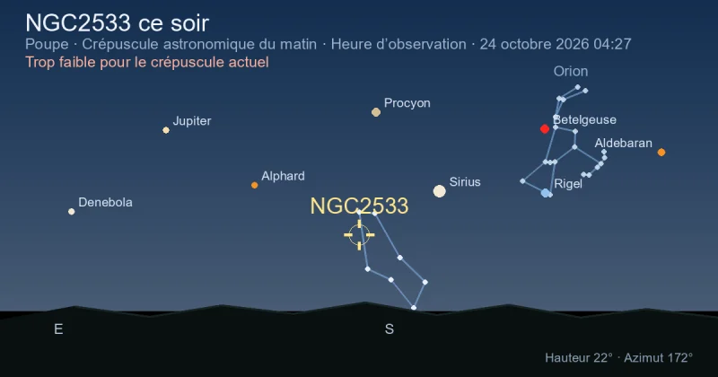NGC2533 ce soir