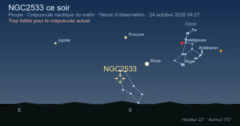 NGC2533 ce soir