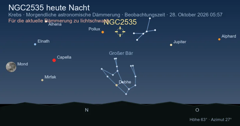 NGC2535 heute Nacht