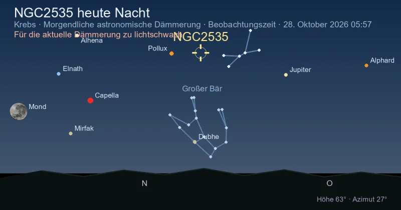 NGC2535 heute Nacht