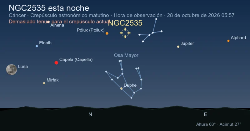 NGC2535 esta noche