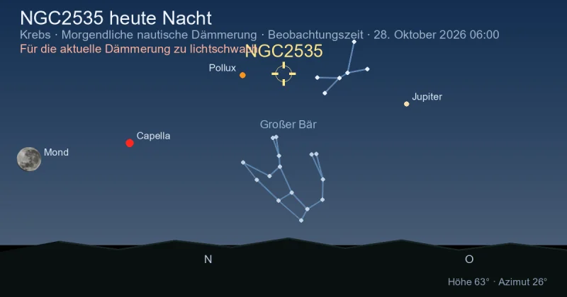 NGC2535 heute Nacht