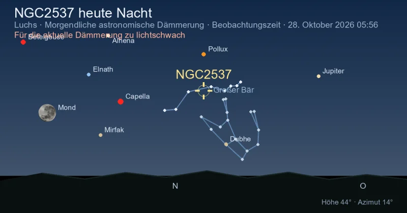 NGC2537 heute Nacht