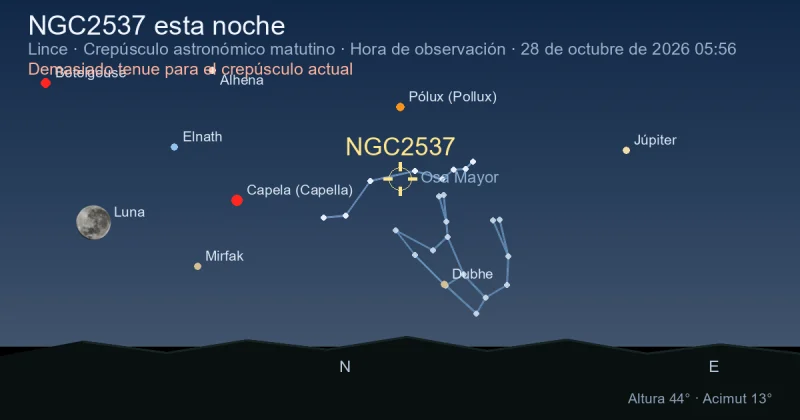 NGC2537 esta noche