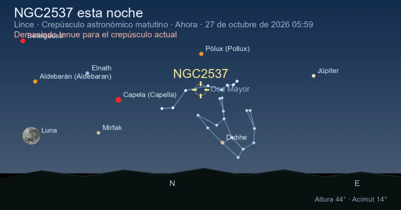 NGC2537 esta noche