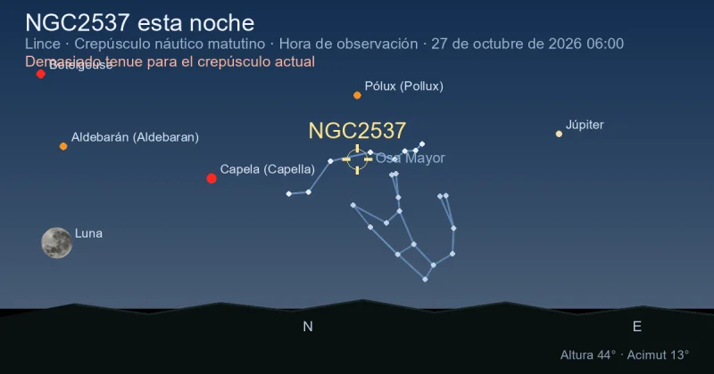 NGC2537 esta noche