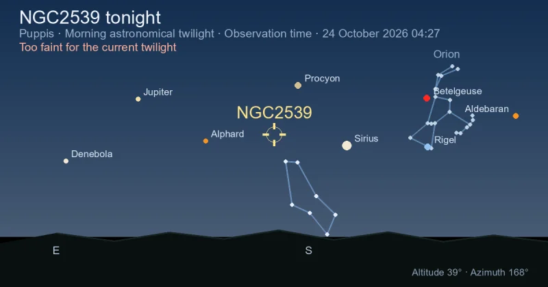 NGC2539 tonight