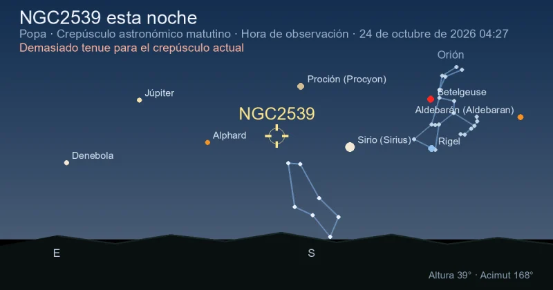 NGC2539 esta noche