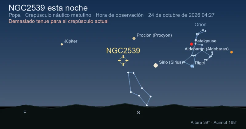 NGC2539 esta noche
