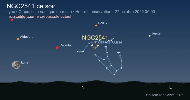 NGC2541 ce soir