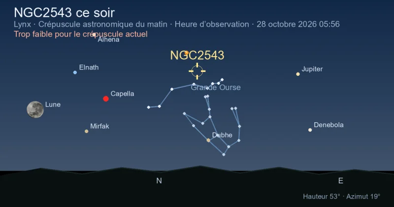 NGC2543 ce soir