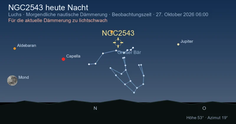 NGC2543 heute Nacht