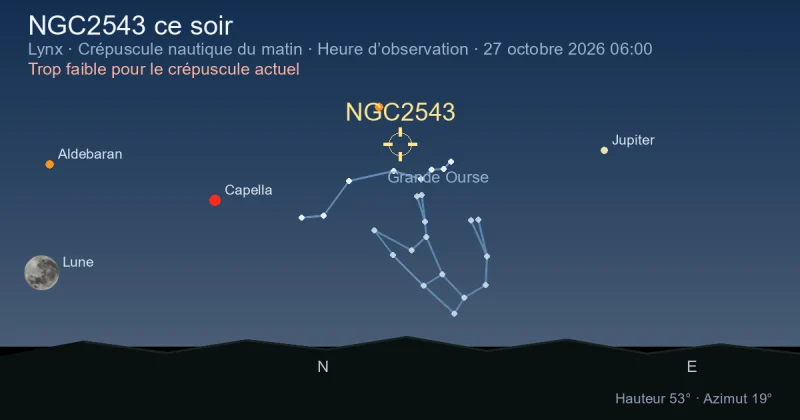 NGC2543 ce soir