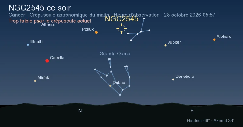 NGC2545 ce soir