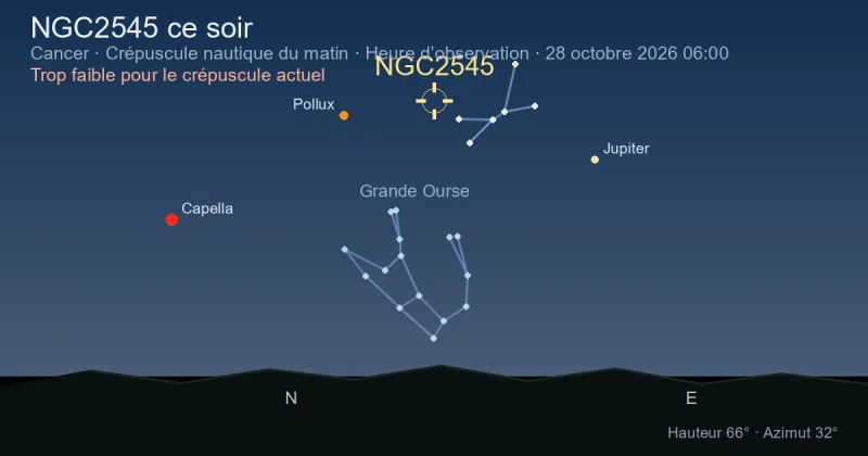 NGC2545 ce soir