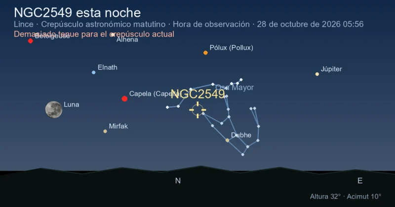 NGC2549 esta noche
