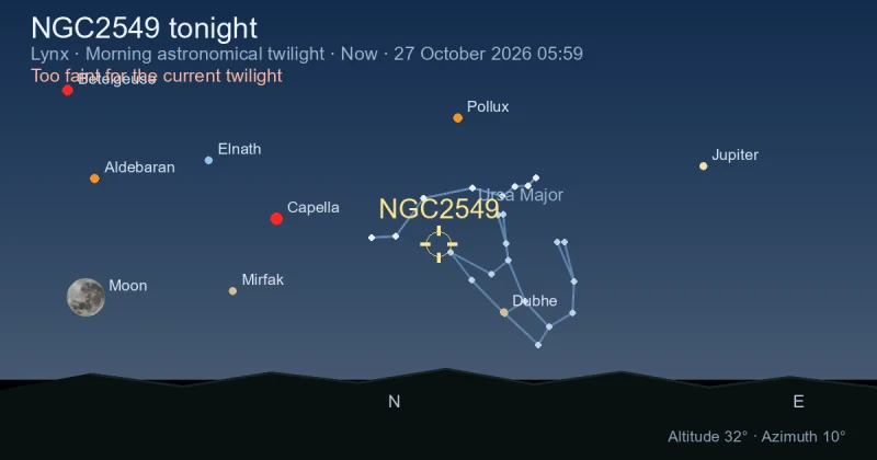 NGC2549 tonight
