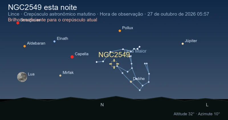 NGC2549 esta noite