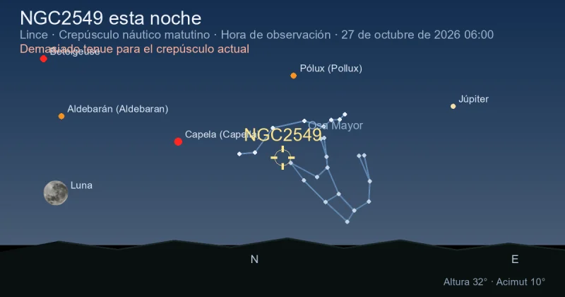 NGC2549 esta noche